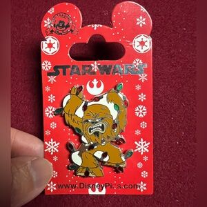 Disney Star Wars Chewbacca Holiday Pin